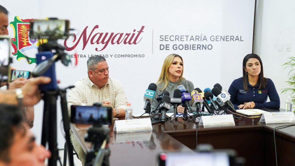 Conferencia de prensa de seguridad vial