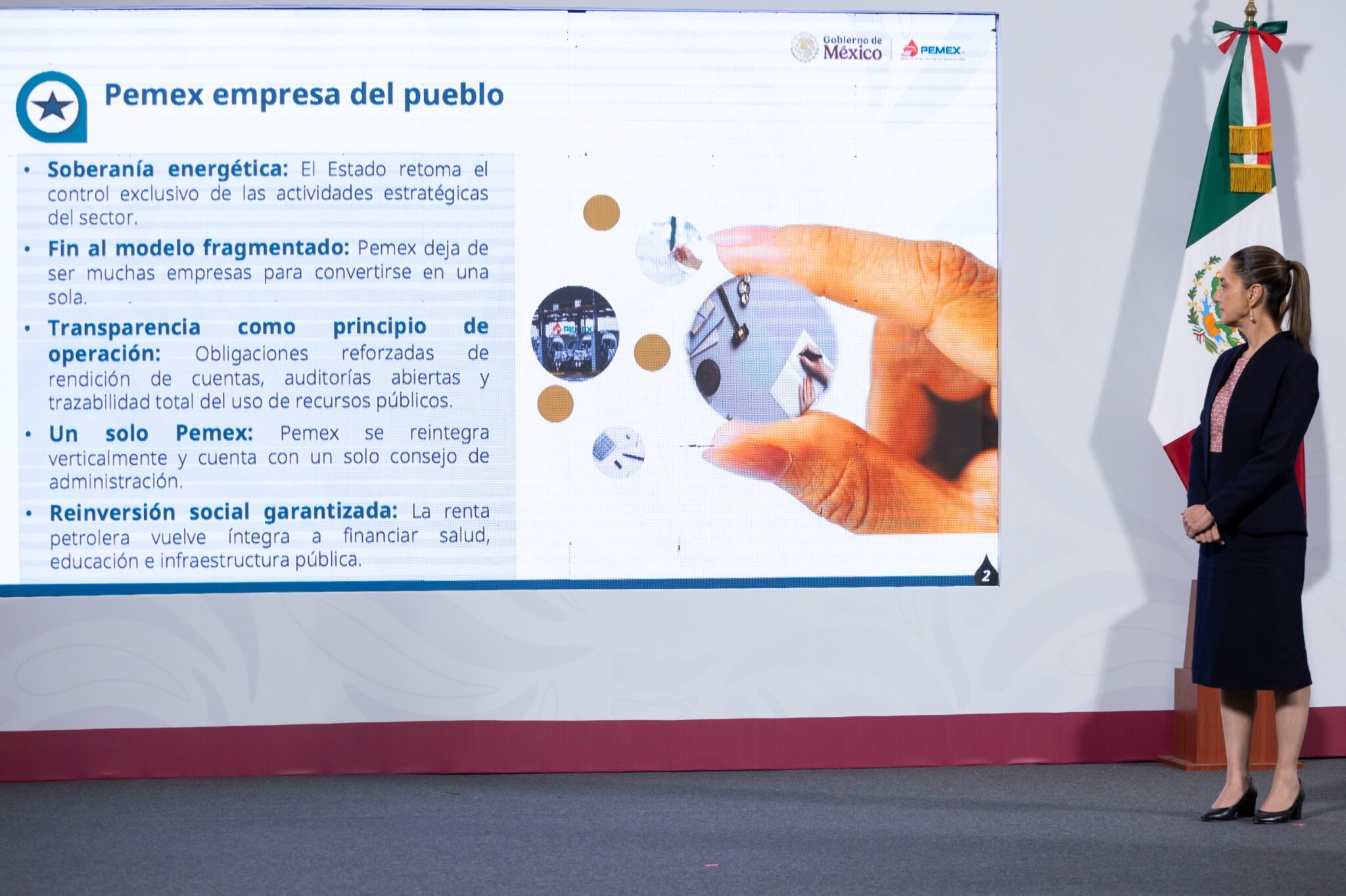 Avanza rescate de PEMEX; Sheinbaum presenta Plan Estratégico 2025-2035 ...